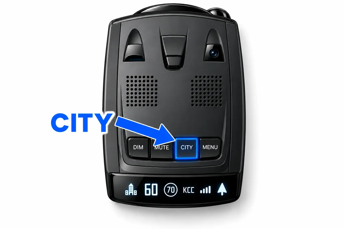 Кнопка CITY