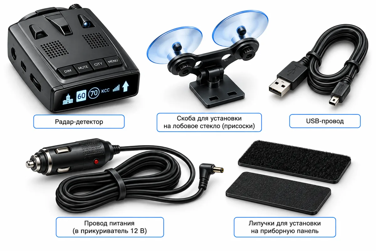 Комплект Sho-Me G-800 STR